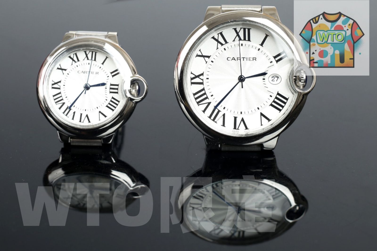 カルティエ ブルーバルーンシリーズ腕時計