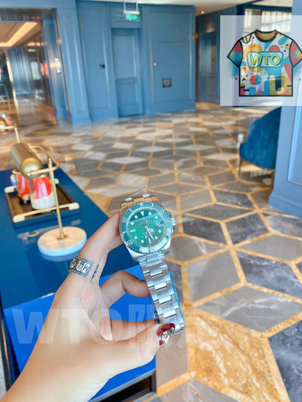 今日 ROLEX 力士 水鬼 機械式腕時計-WTO店名をご ください