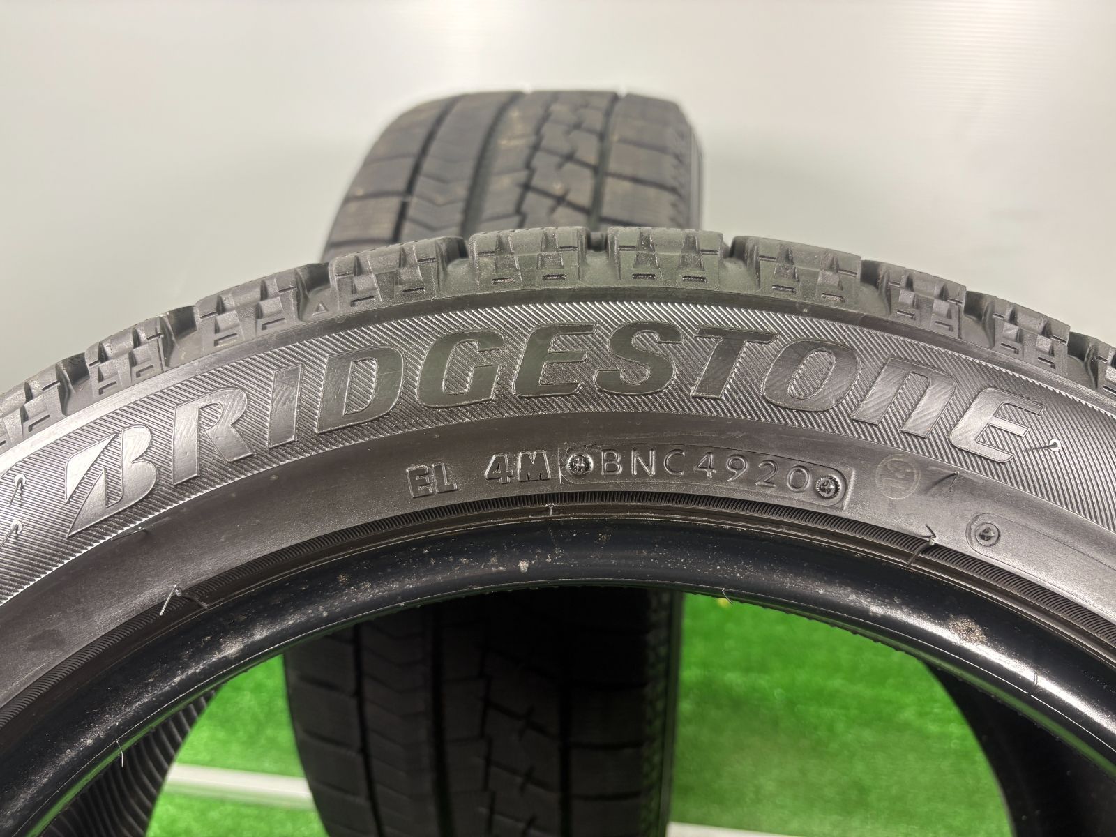  215 50 R 17 ブリヂストン VRX 2020年製 1本 冬 タイヤ スタッドレス TA 747 17インチ スタッドレス