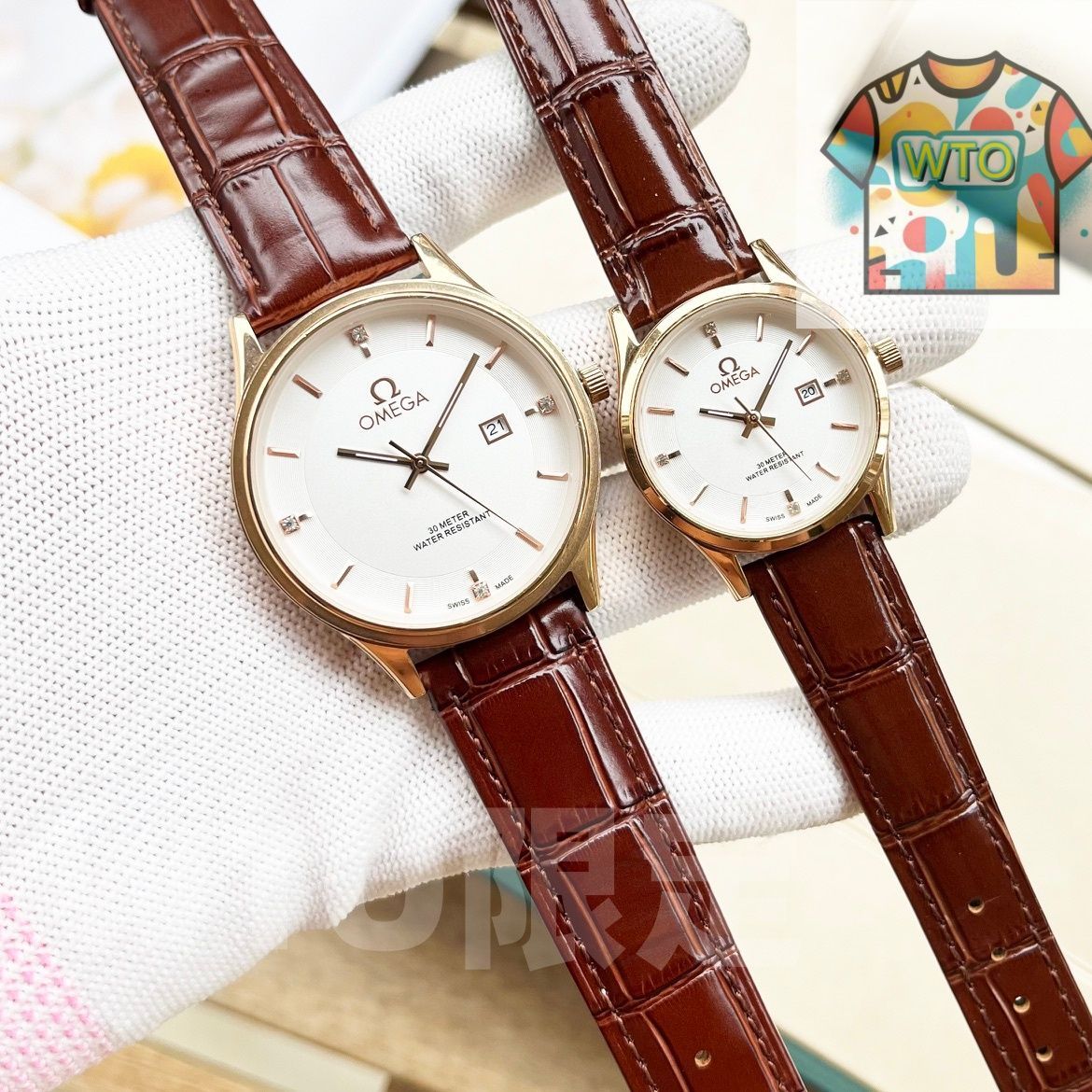  今日 OMEGA カップル腕時計-WTO輸入1 自動巻き時計 腕時計(アナログ)