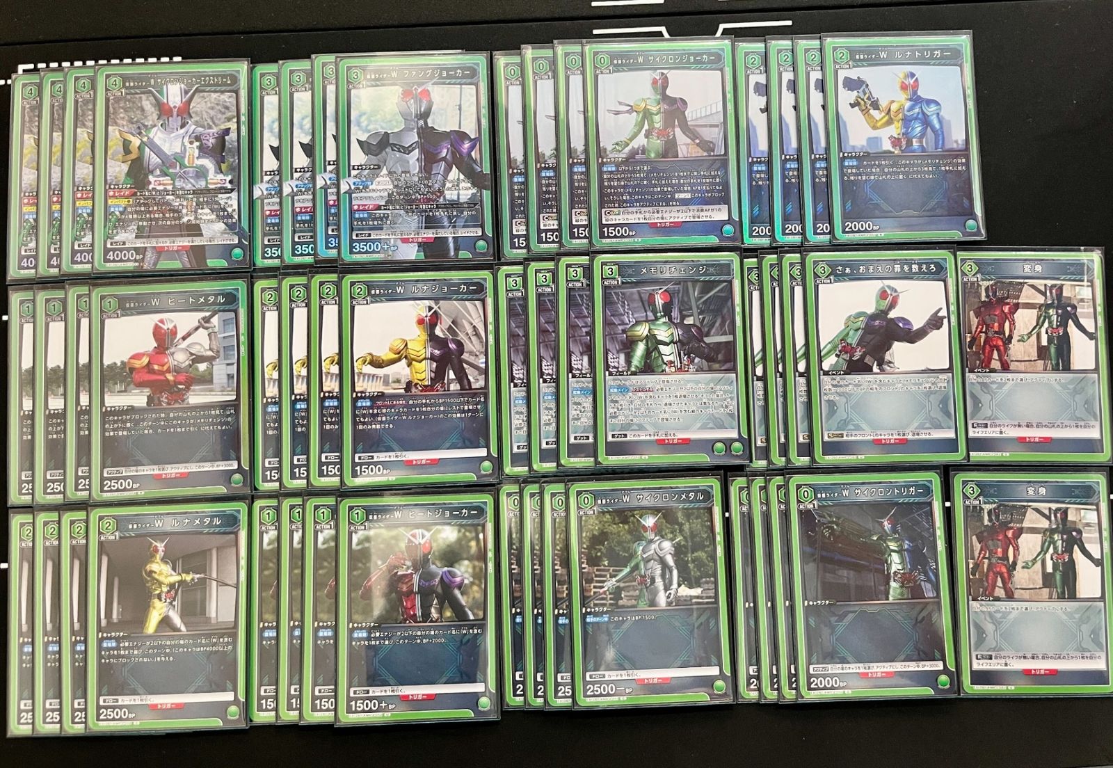 デッキ】仮面ライダー 緑 仮面ライダーW【UNIONARENA】 ユニオン