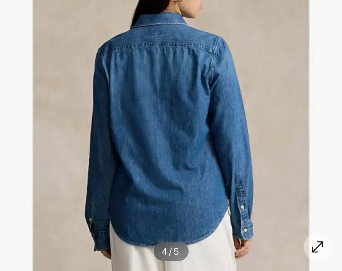 ポロラルフローレン スリムフィット デニム シャツ