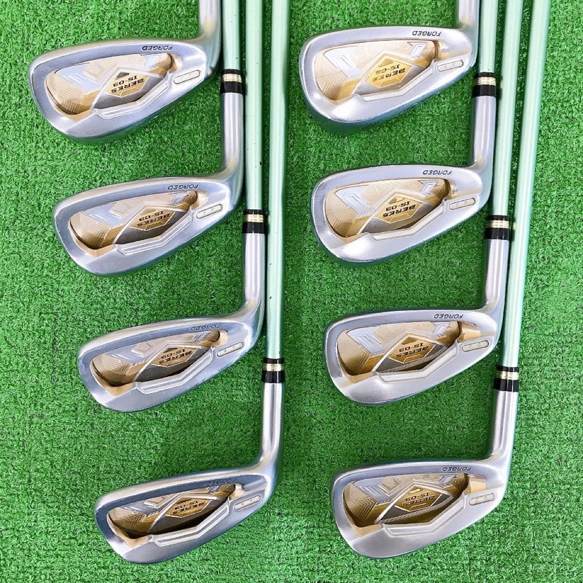 ツ03★★左利き用HONMA BERES IS-03 8本アイアンセット R ツ03左利き用HONMA BERES IS-03 FORGED 8本アイアンセット R 2S