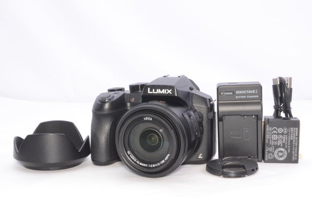 パナソニック デジタルカメラ ルミックス FZ300 光学24倍 ブラック DMC-FZ300-K