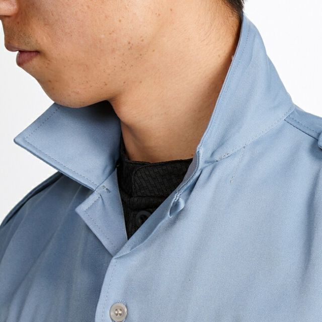 種類7：13 黒/L 寅壱 ロングオープン 2530-108 | 長袖シャツ 作業用 通気