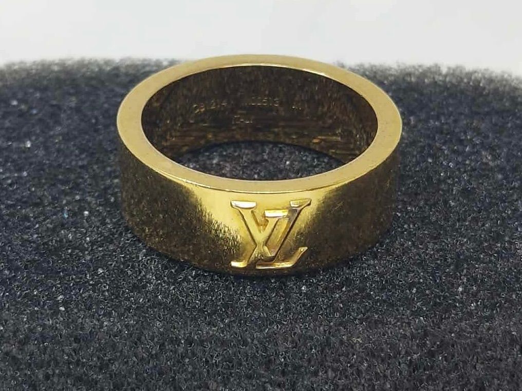 鑑定済み】 ルイヴィトン M00513 バーグ LV インスティンクト リング M