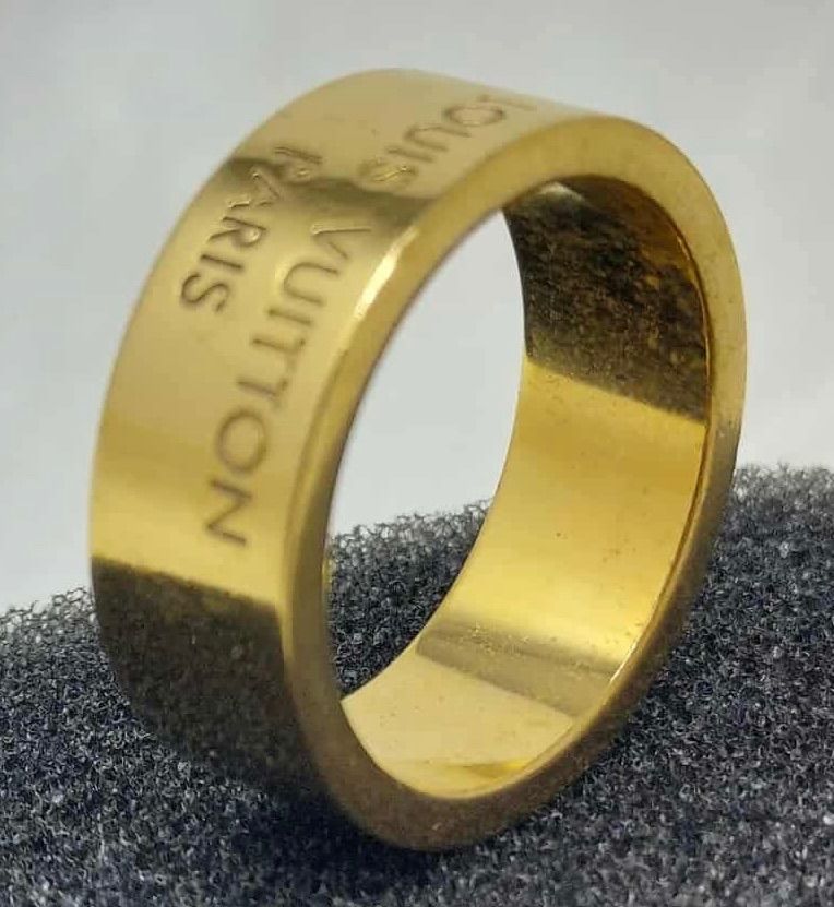 鑑定済み】 ルイヴィトン M00513 バーグ LV インスティンクト リング M