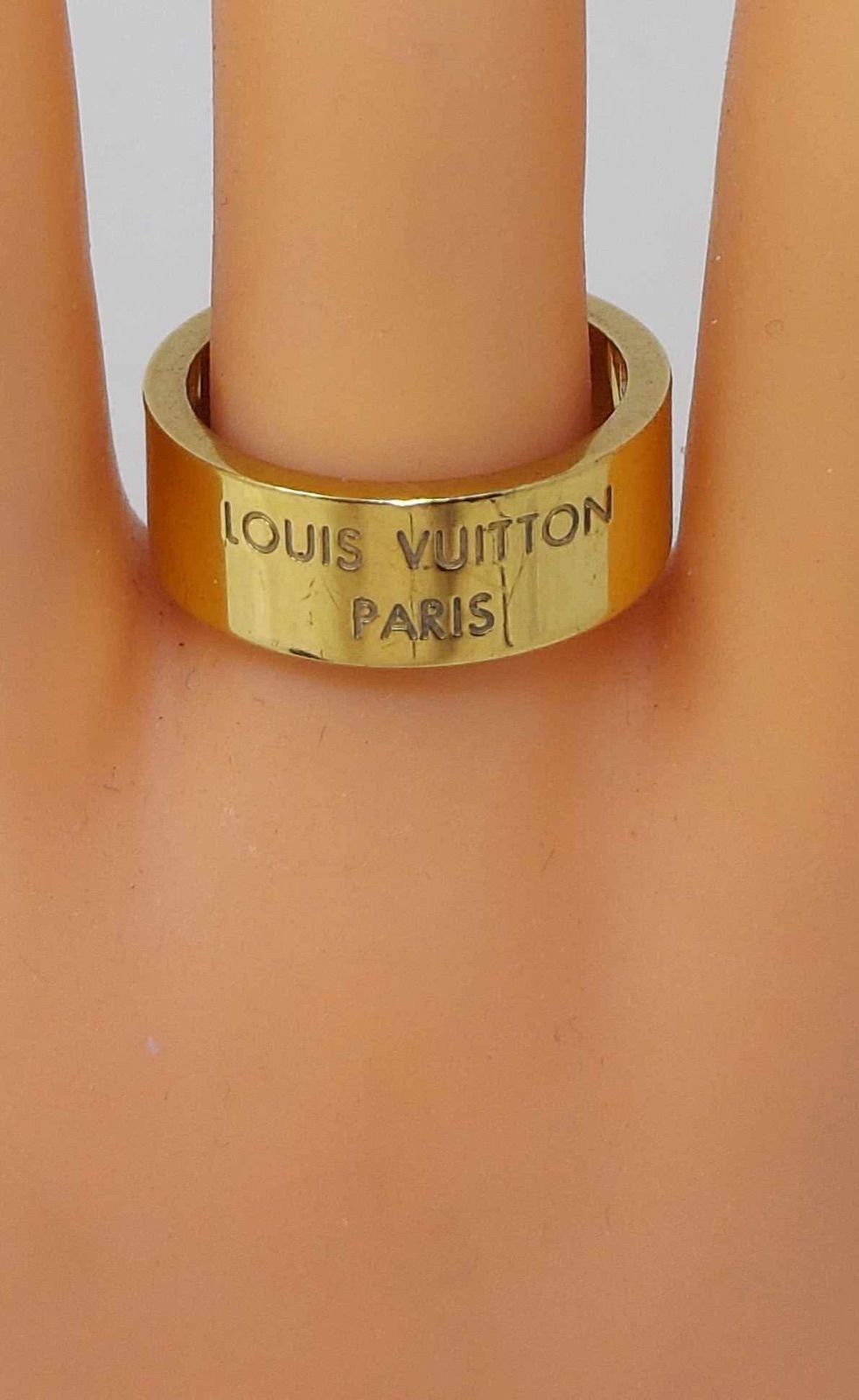 鑑定済み】 ルイヴィトン M00513 バーグ LV インスティンクト リング M