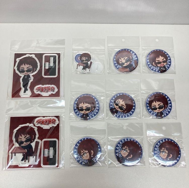 天開司 アクリルフィギュアプレート 缶バッジ セット DMMスクラッチ