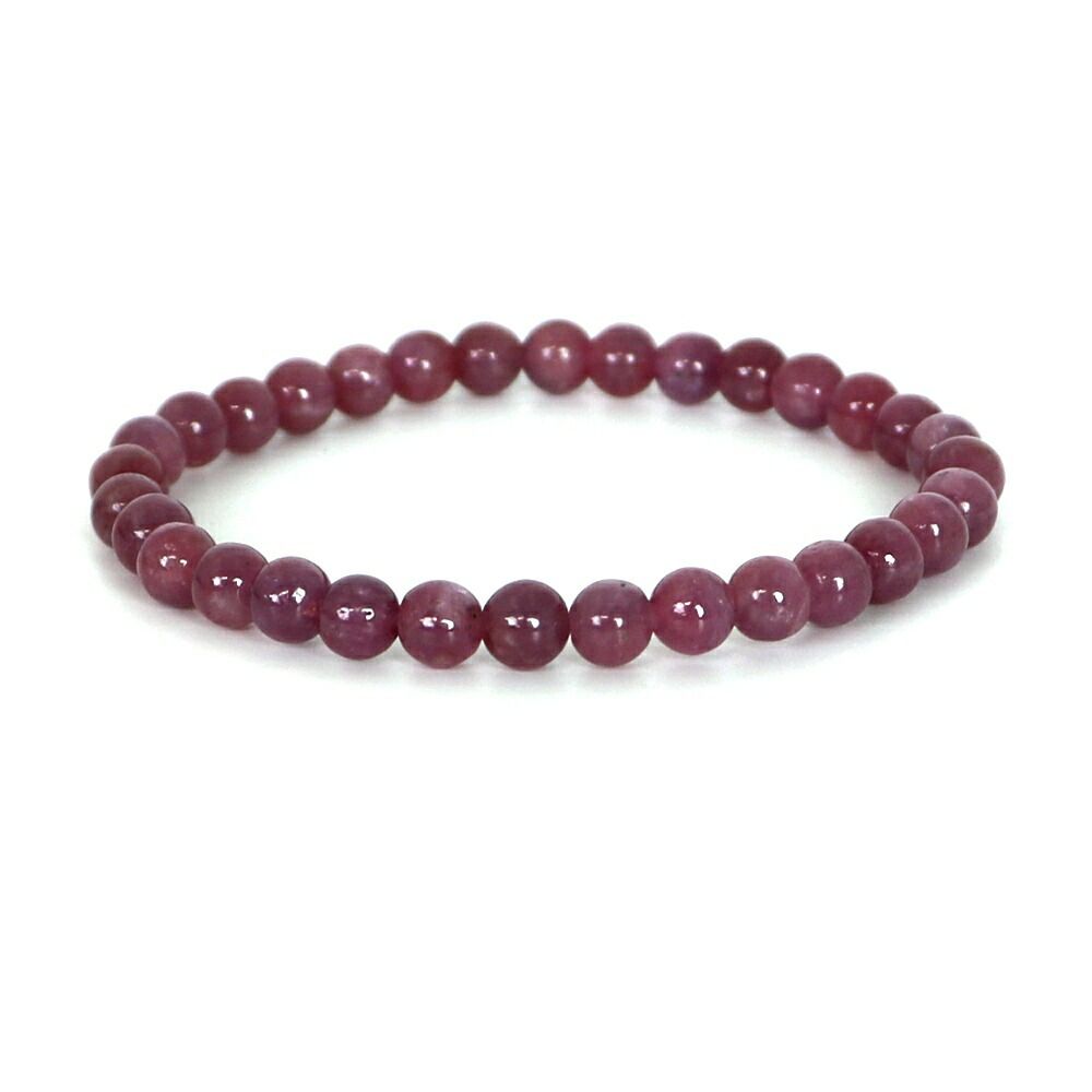 ピンクルビー ハイクオリティー 1点もの ブレスレット 数珠 パワーストーン 天然石 ハンドメイド