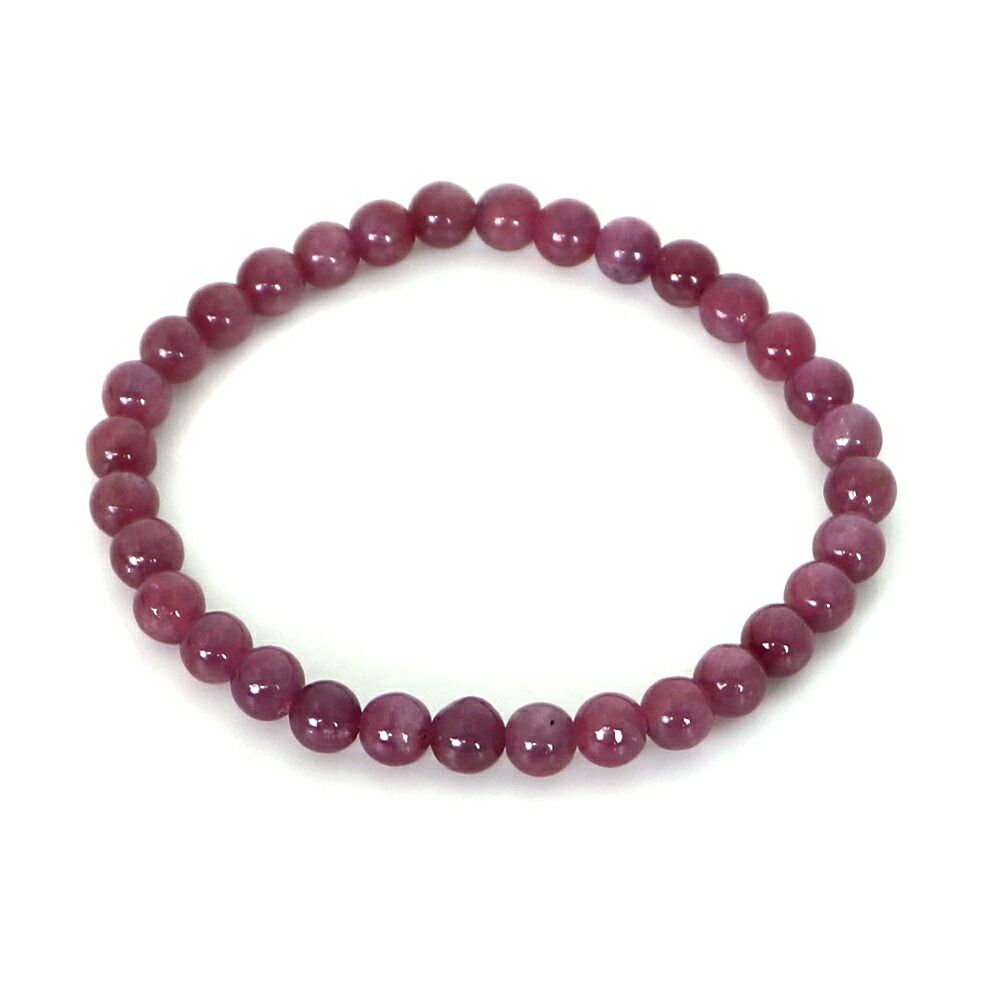 ピンクルビー ハイクオリティー １点もの ブレスレット 数珠 パワーストーン 天然石 ハンドメイド