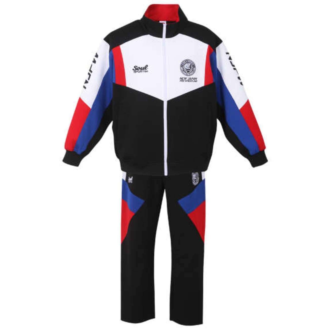 11079 SOUL SPORTS 新日本プロレス ジャージ セットアップ XLサイズ NJPW トラックスーツ