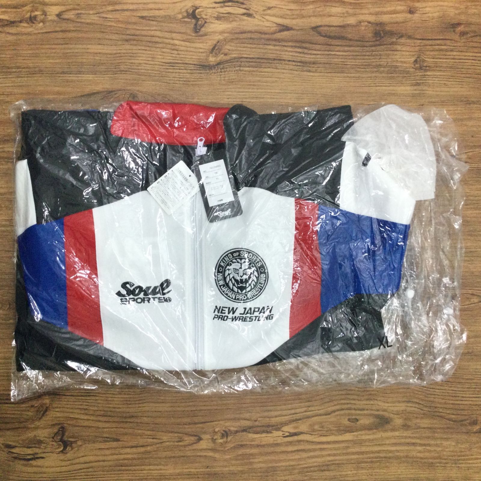 11079 SOUL SPORTS × 新日本プロレス ジャージ セットアップ XLサイズ NJPW トラックスーツ