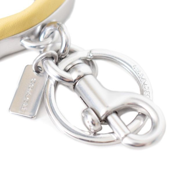 キーリング シルバー×イエロー