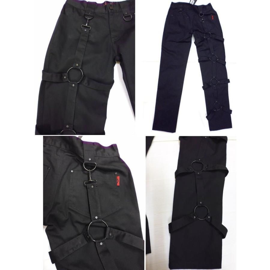 夢を追う レディース ゴシック パンク 取り外し 外付け ボンテージ ボトム 蝙蝠刻印プレート 再入荷 woj057 速い船積み!