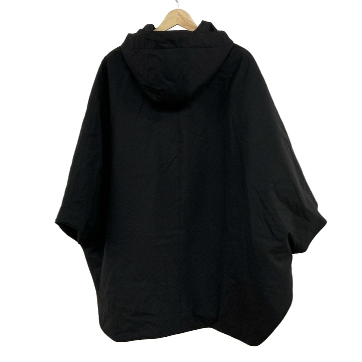 Loulou Willoughby ルルウィルビー ポンチョ サイズ2 M レディース - 黒 ジップアップ 中綿 冬