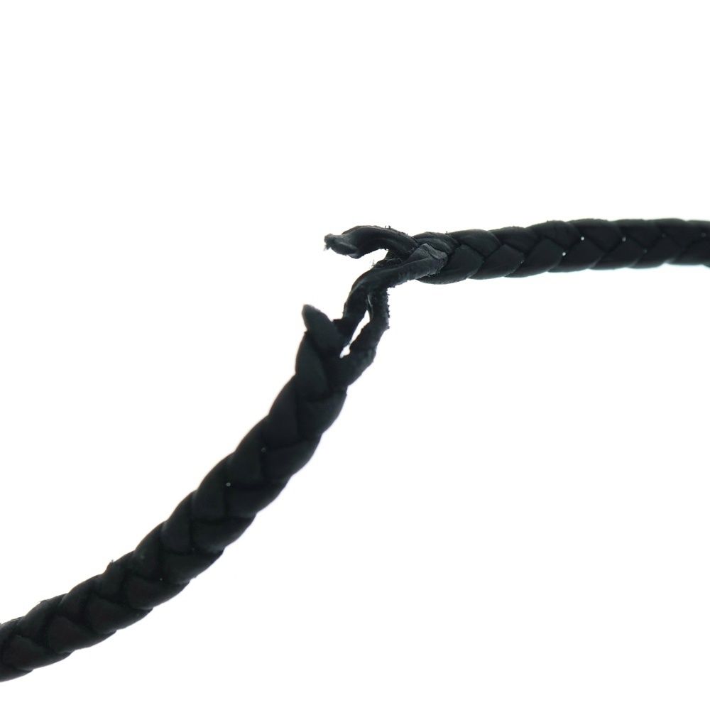 CHROME HEARTS (クロムハーツ) LEATHER BRAID スクロールレザー