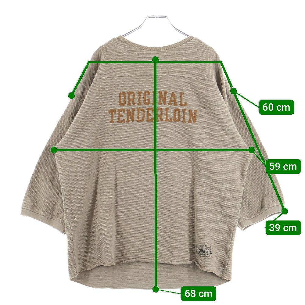 テンダーロイン TENDERLOIN MOSS STITCH ZIP UP JACKET M ブラック