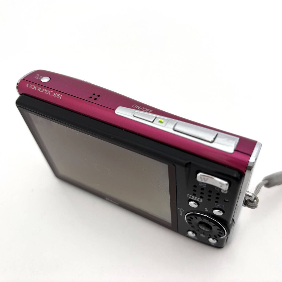 ニコン】Nikon COOLPIX S51 ピンク ＋バッテリー、充電器 #P350 - メルカリ