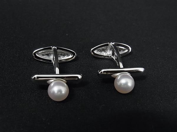 □極美品□ MIKIMOTO ミキモト 本真珠 アコヤ真珠 パール 約0.7mm