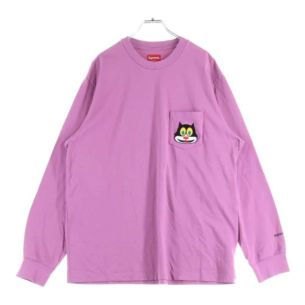 SUPREME (シュプリーム) 19AW Cat L/S Pocket Tee キャットロング