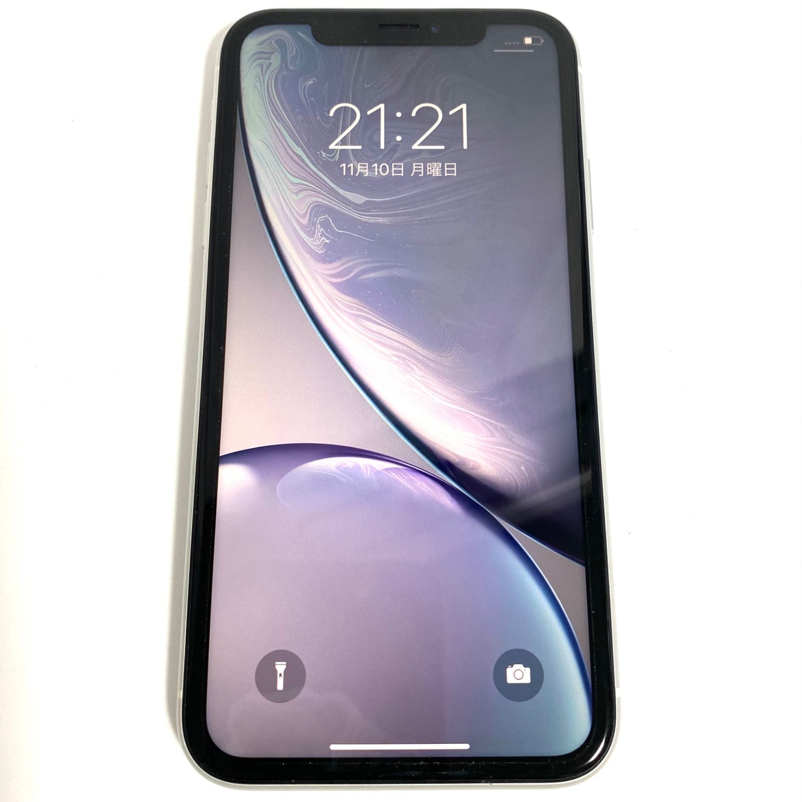 iPhoneXR 128GB ホワイト ジャンク Apple SIMロックあり