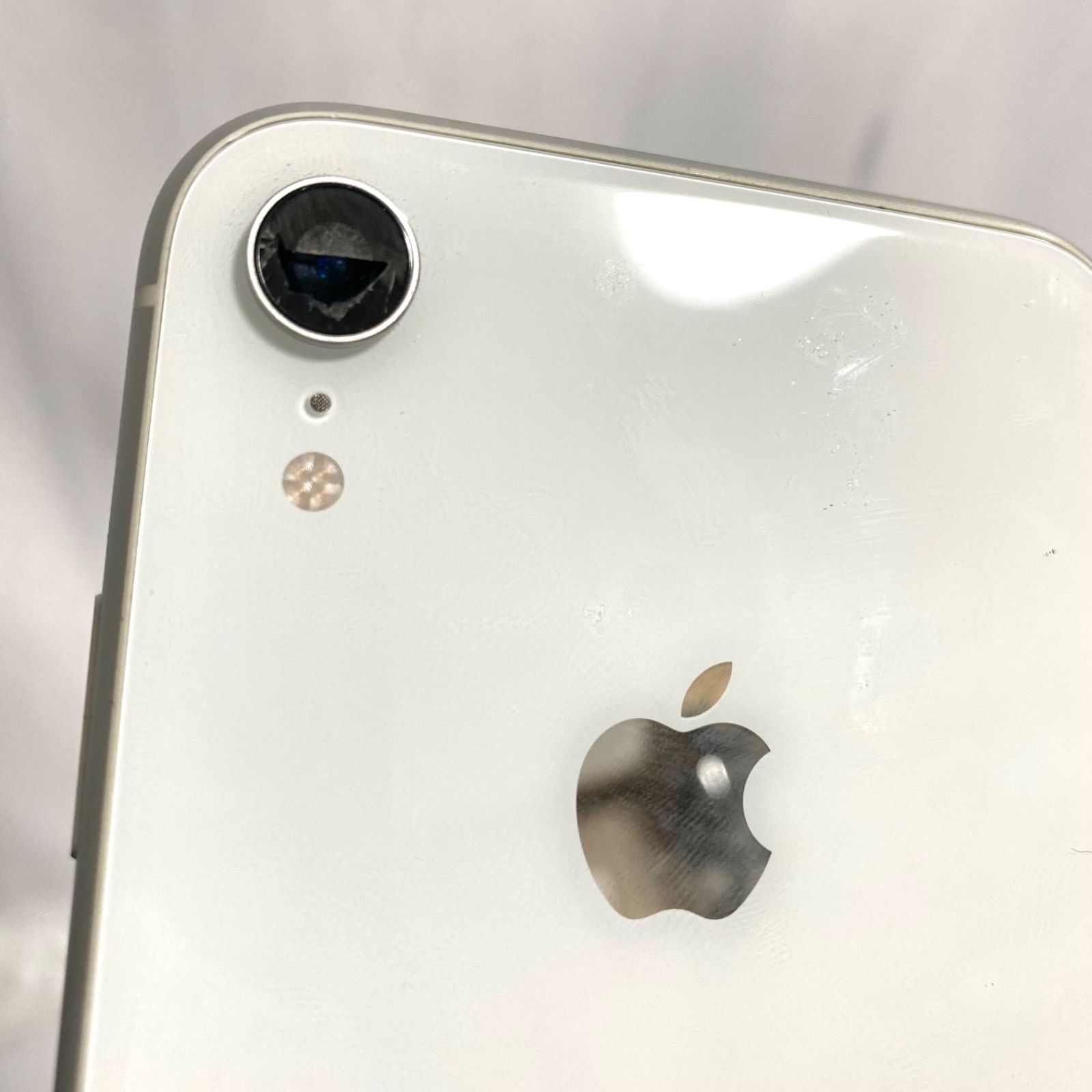 iPhoneXR 128GB ホワイト 中古 ジャンク Apple SIMロックあり - Mercari