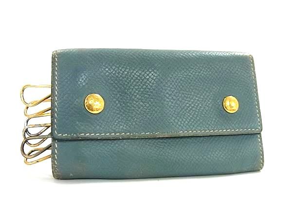 HERMES エルメス セリエ エテュイクレ6 クシュベル ゴールド金具 6連