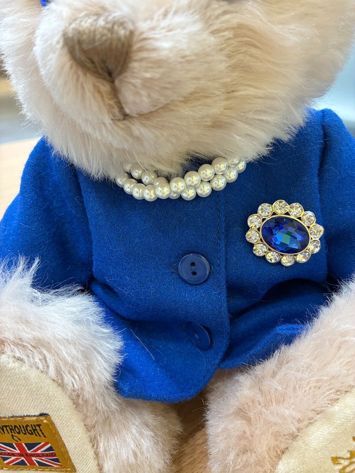 1点限り！ メリーソート【 英国 1926体限定 】 テディベア エリザベス女王 1点限り！ メリーソート【 英国 1926体限定 】 テディベア エリザベス