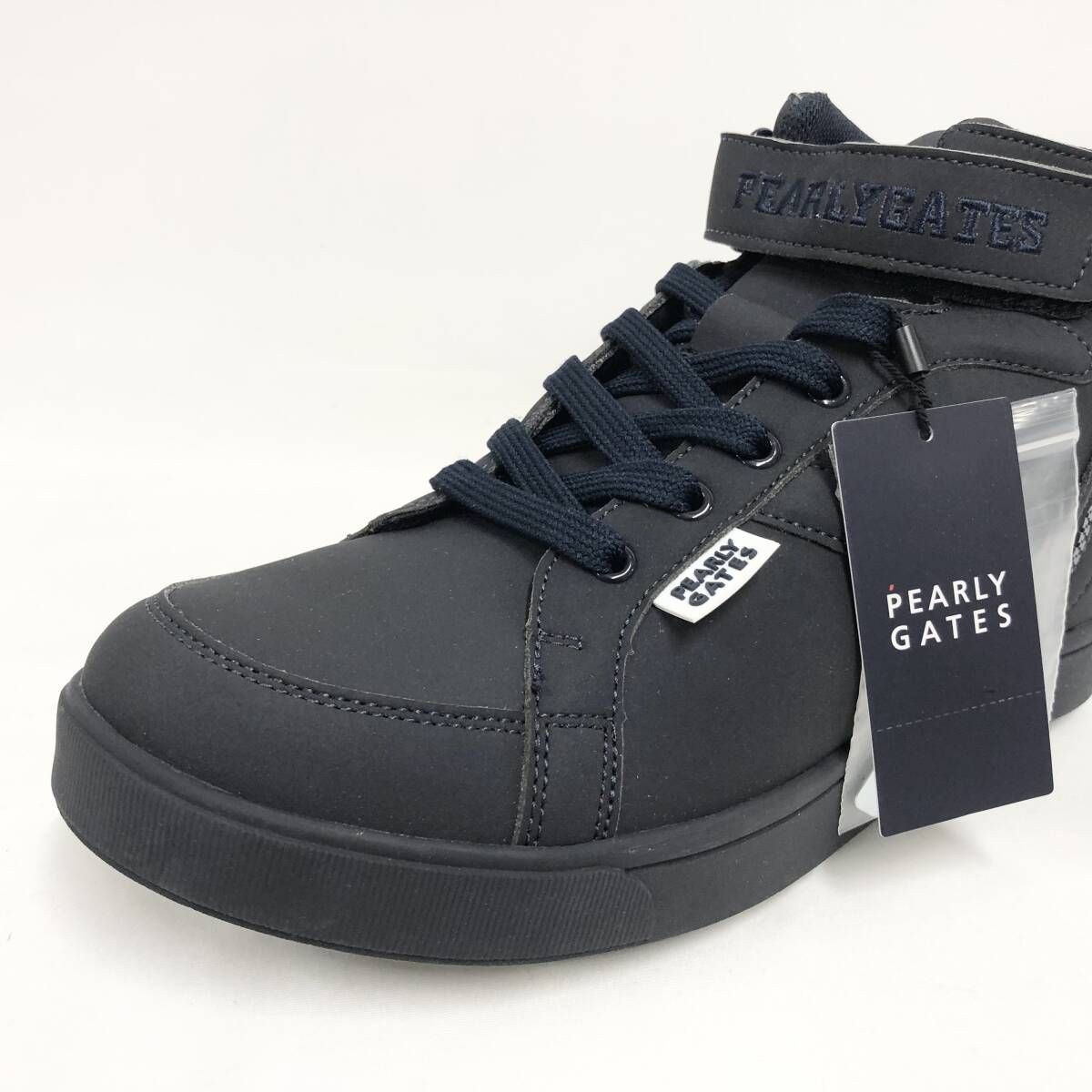 ○★新品 未使用 パーリーゲイツ ミドルカット ゴルフシューズ ネイビー27.5 新品 未使用 パーリーゲイツ ミドルカット ゴルフシューズ ネイビー