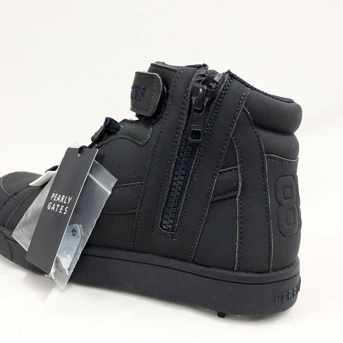 ○★新品 未使用 パーリーゲイツ ミドルカット ゴルフシューズ ネイビー27.5 新品 未使用 パーリーゲイツ ミドルカット ゴルフシューズ ネイビー