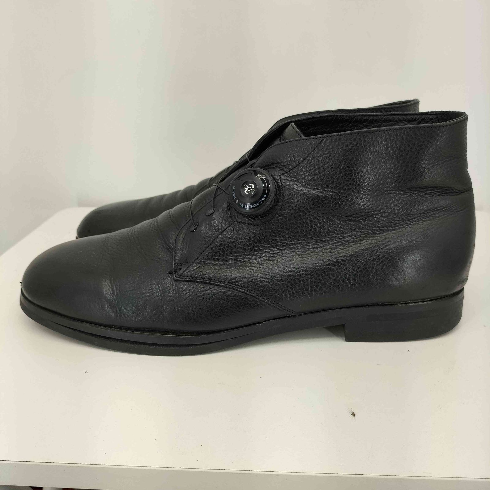 ユーズドフルギ 古着 spectusshoeco SMOOTHER ワイヤーレース レザーチャッカブーツ メンズ 28cm