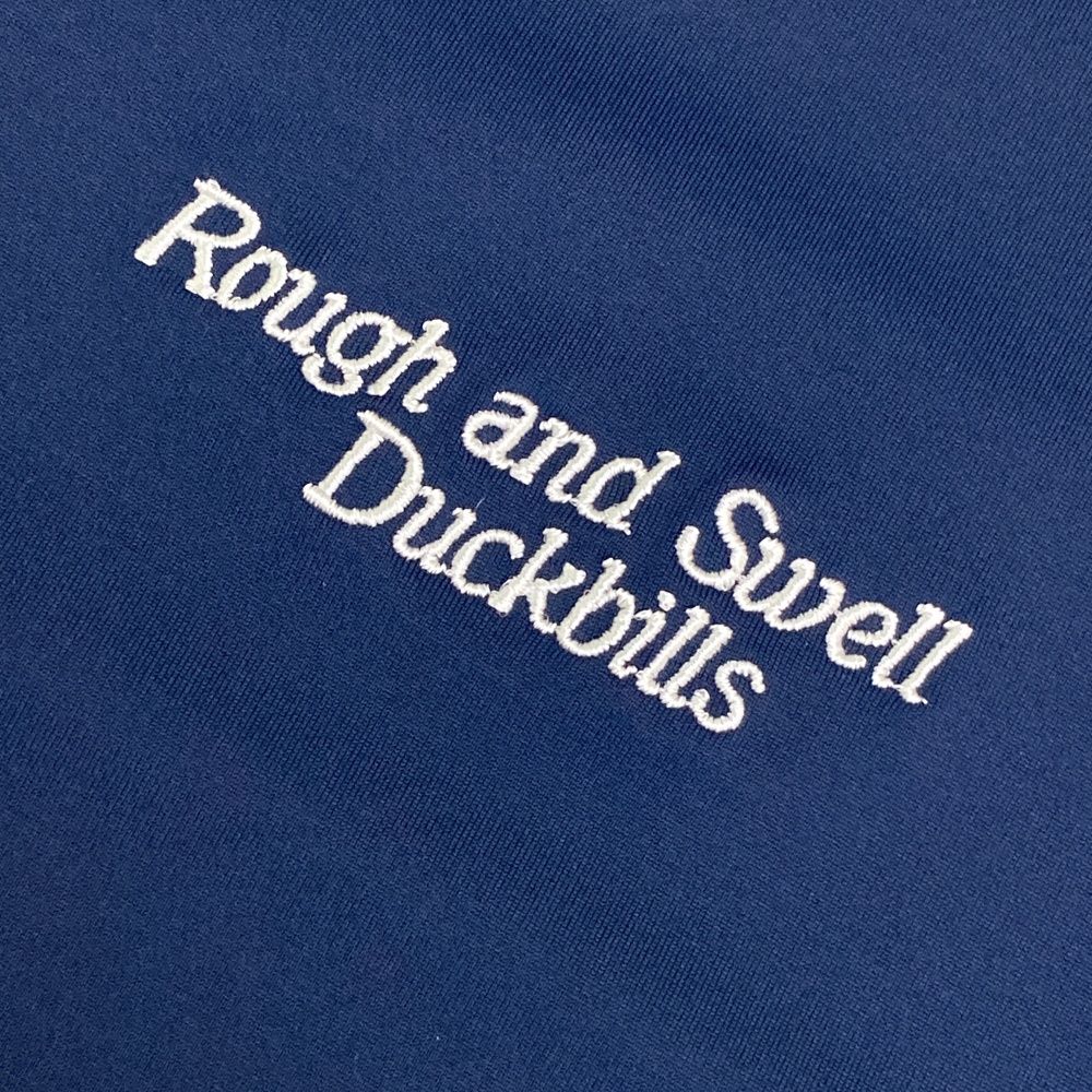 サイズ L ROUGH-SWELL ラフアンドスウェル モデル 半袖ポロシャツ ボタンダウン ネイビー系 240101406641 ゴルフウェア メンズ ストスト WWW_MERCADOAVALIA_COM_BR