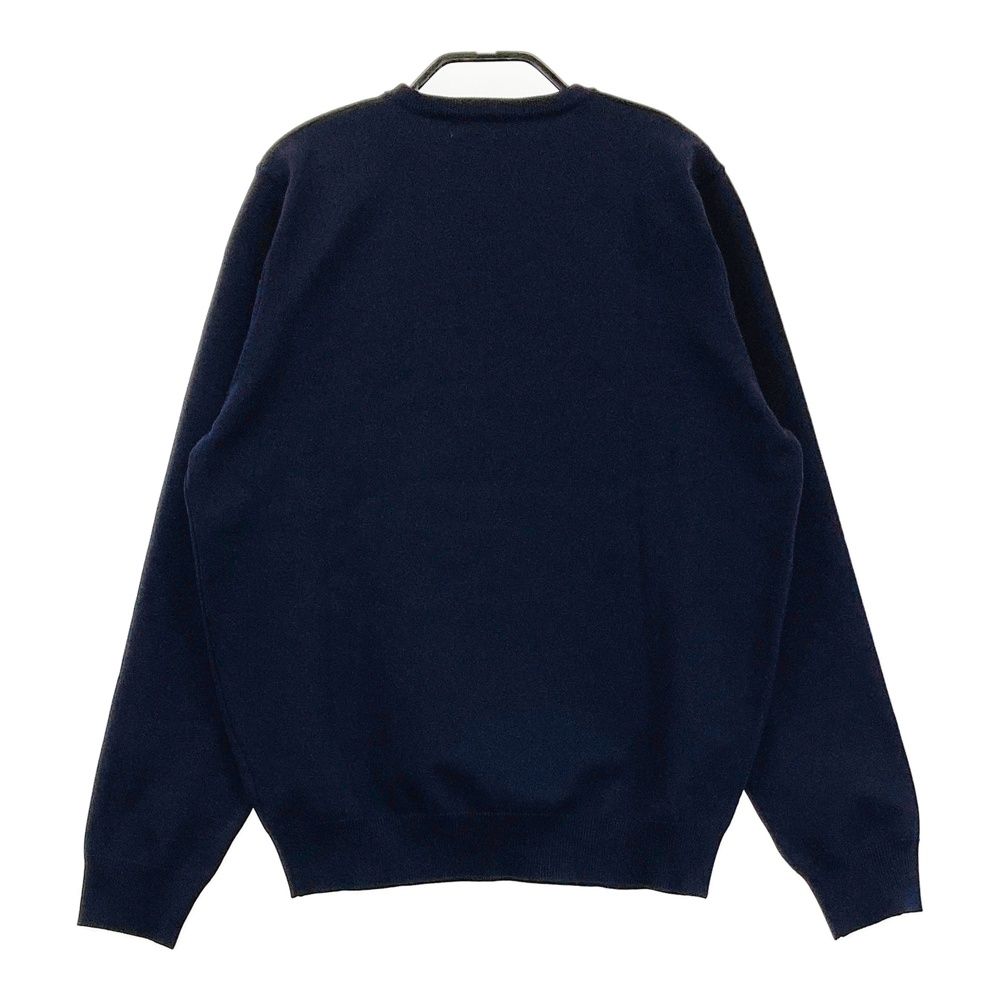 サイズ L AND PER SE アンパスィ モデル 長袖ニットセーター ネイビー系 ゴルフウェア レディース ストスト