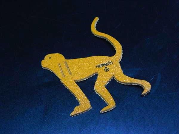 HERMES ピカブック　猿 □極美品□ HERMES エルメス プティアッシュ ピカブック レザー