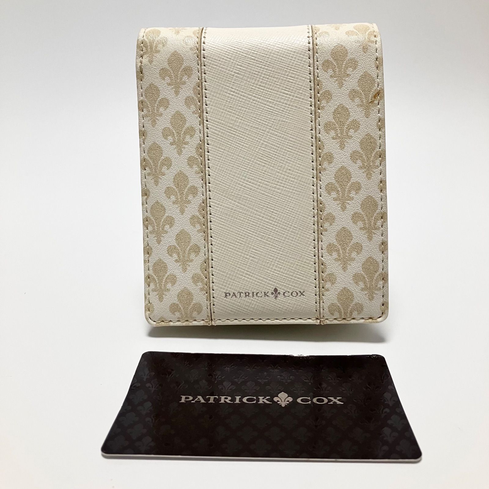 Y348 未使用 パトリックコックス PATRICKCOX 折り財布 二つ折り財布 