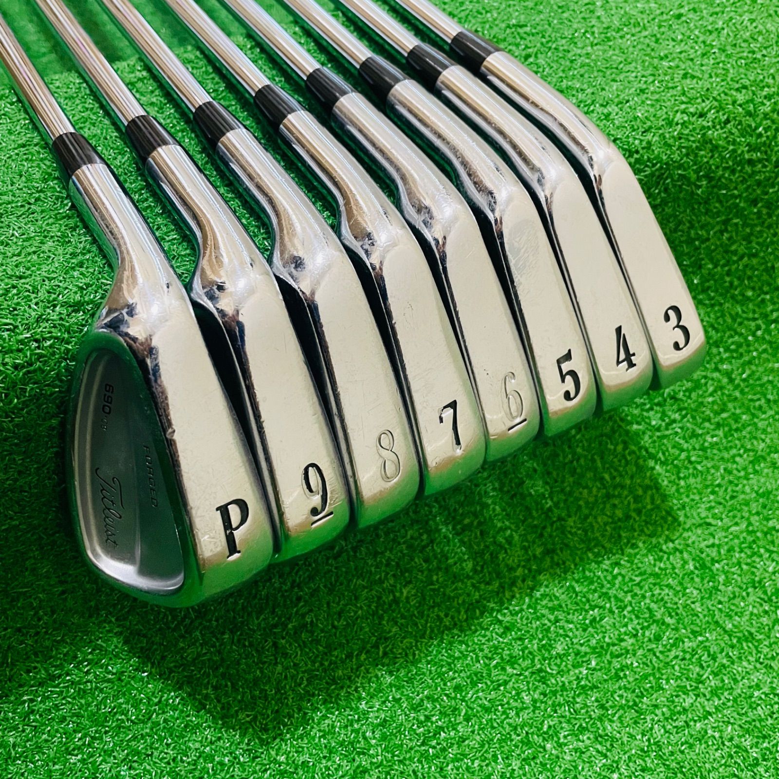 9278 Titleist 690 CB タイトリスト レフティ 左利き アイアン8本