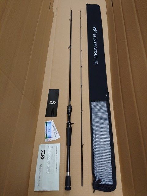 ダイワ シルバーウルフEX 75MLB ルアーロッド SILVER WOLF EX
