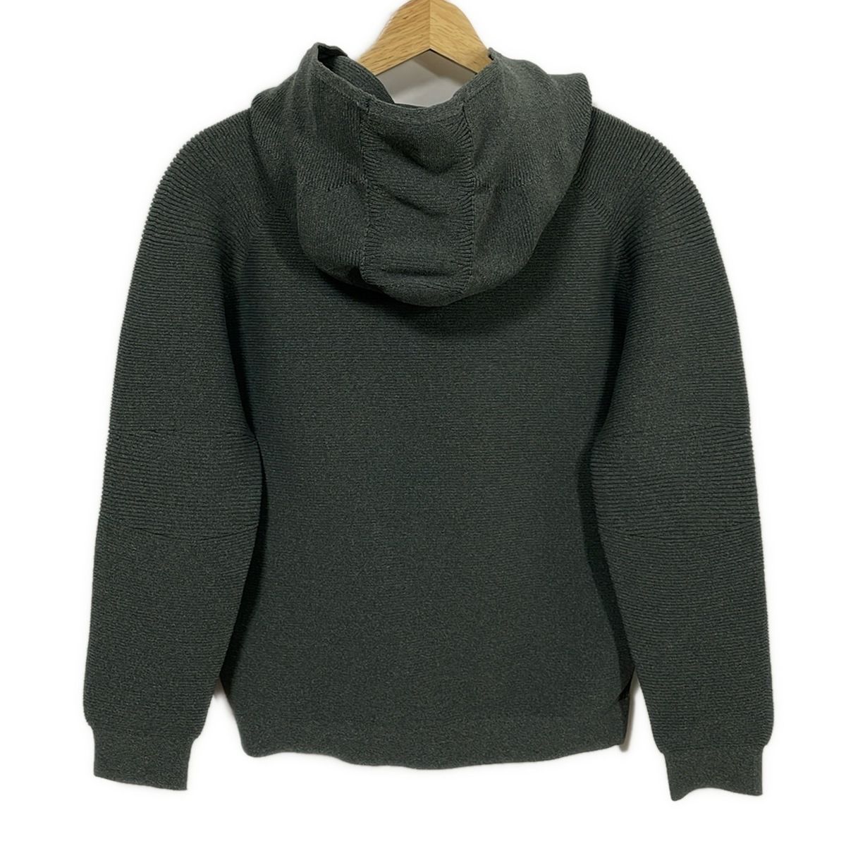 THE NORTH FACE ノースフェイス パーカー サイズWM レディース グローブフィットフーディ NT12097 ダークグレー ニット