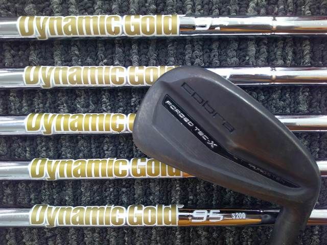アイアンセット コブラ コブラKING FORGED TEC X BLACK 2025 DG95 S200 27 6519 博多
