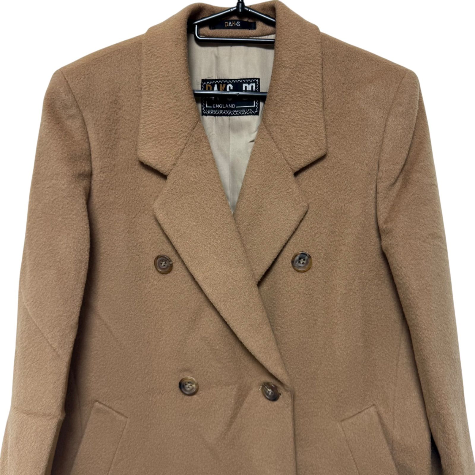 DAKS ダックス ロングコート ベージュ 11AB2サイズ B11 - メルカリ