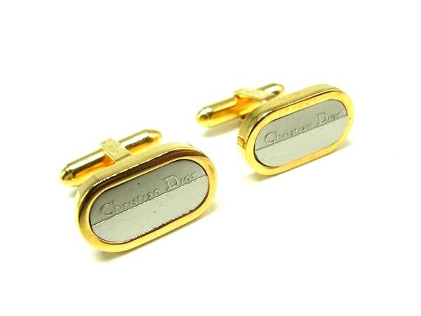 Christian Dior ディオール　カフリンクス □美品□ ChristianDior クリスチャンディオール カフリンクス カフス