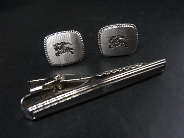 □美品□ Burberrys バーバリーズ カフスボタン カフリンクス ネクタイ
