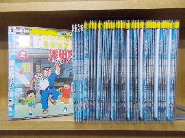 DVD こちら葛飾区亀有公園前派出所 両さん奮闘編 不揃い 40本セット ケース無し発送 レンタル落ち ZX1073