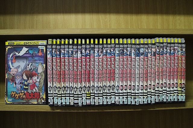 DVD ゲゲゲの鬼太郎 全35巻 ケース無し発送 レンタル落ち ZX1059
