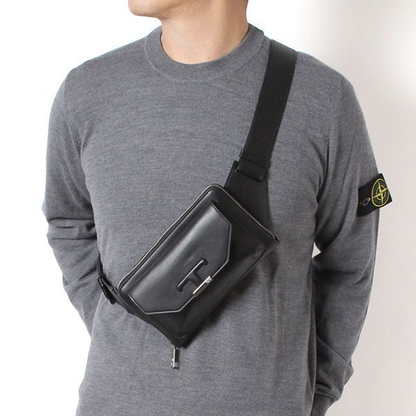 25AWモデル トッズ TOD S Tタイムレス レザー ベルトバッグ ミニ ブラック XBMTSPR0100 RLX B999 2025-26AW m-bag