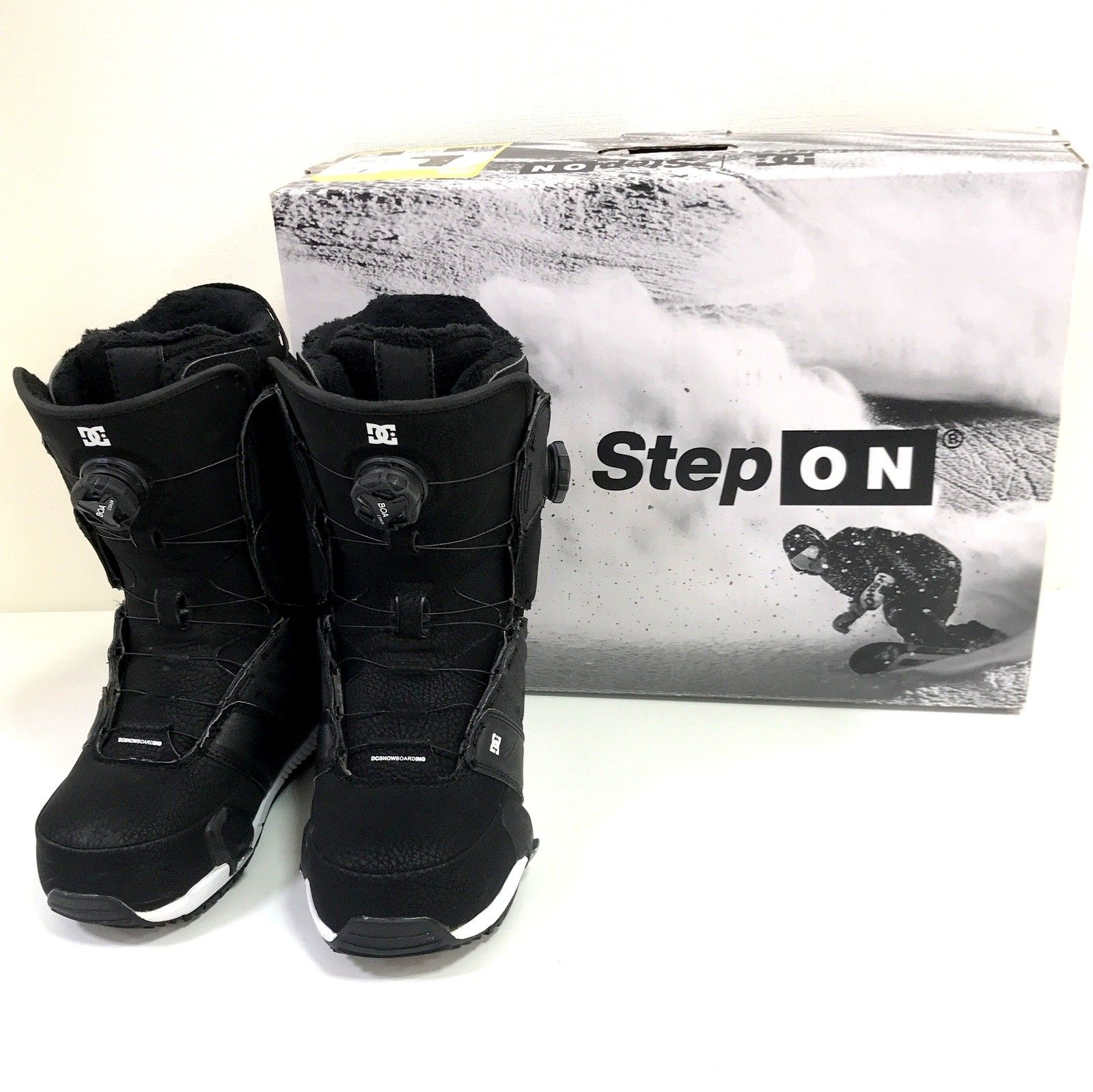 DC JUDGE STEP ON ディーシージャッジステップオン ADY0100053 スノーボードブーツ 25cm ユニ大人 ブラック アウトドア ブーツ き TA3630
