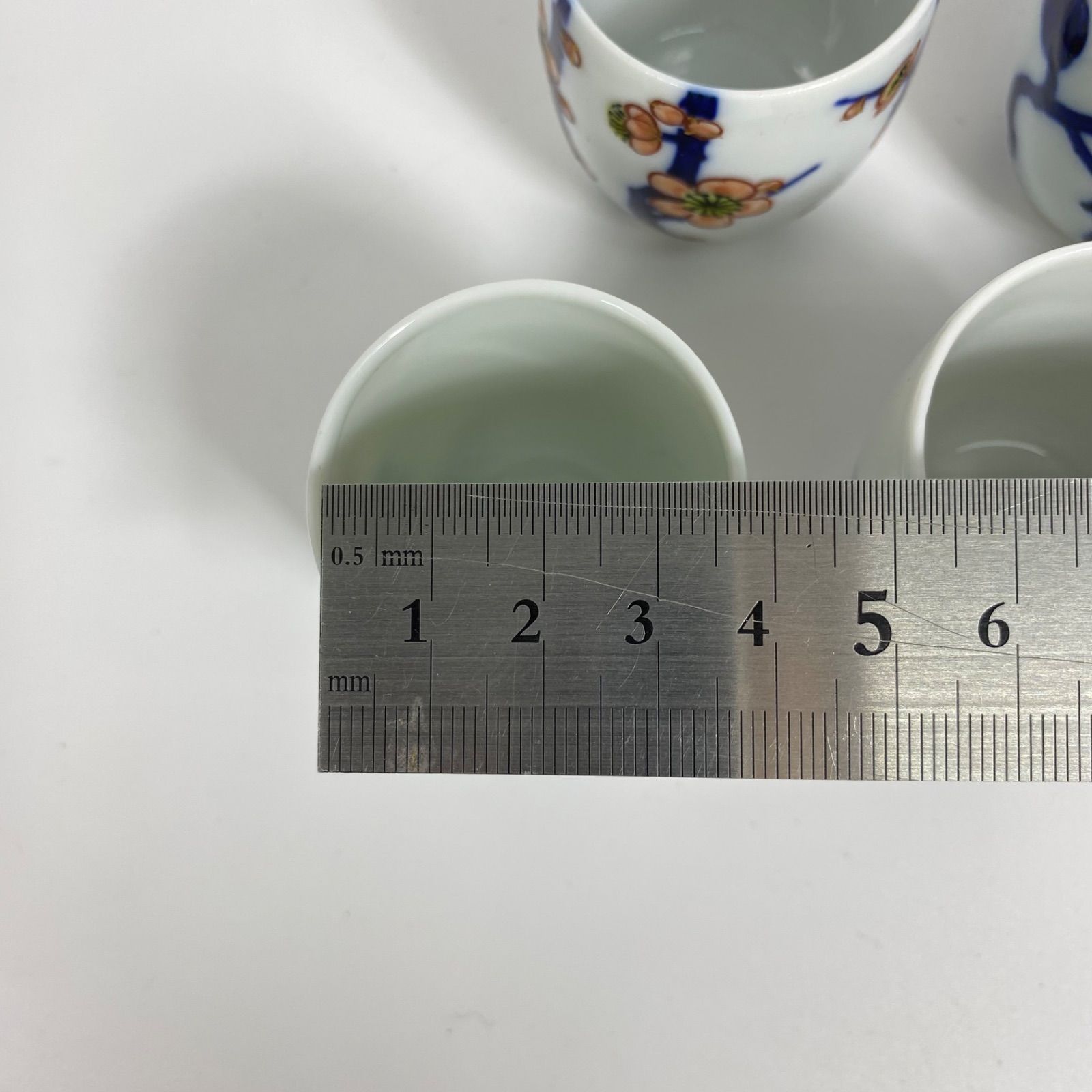 渋草焼 芳国舎 上丸文面取湯呑(フタ付） 渋草焼 芳国舎 上丸文面取湯呑(フタ付） 渋草焼 芳国舎 上丸文面取湯呑