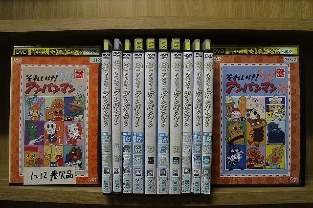 それいけアンパン マン劇場版+うたっててあそび 26巻セット dvd