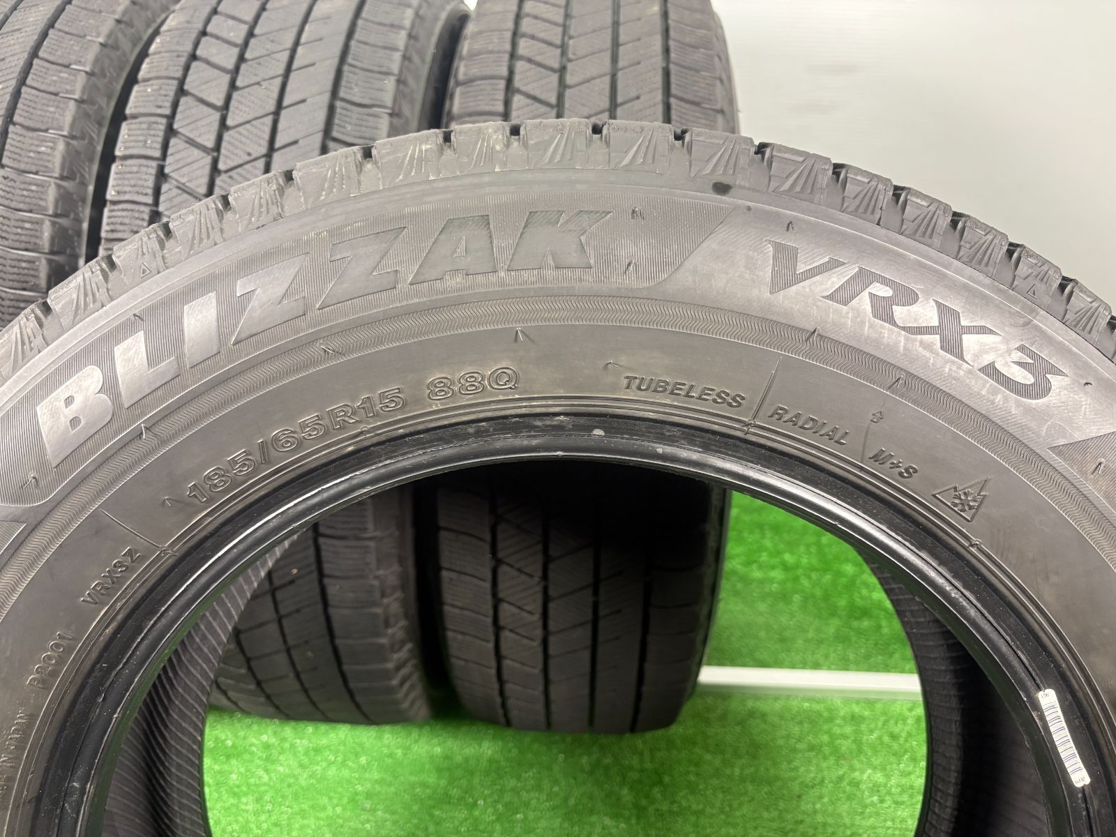  185 65 R 15 ブリヂストン VRX 3 4本 冬 タイヤ スタッドレス TA 752 15インチ タイヤ ホイールセット
